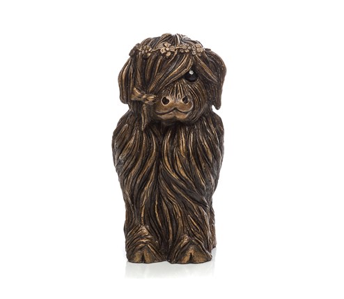 Flora McMoo by Jennifer Hogwood - Cold Cast Bronze